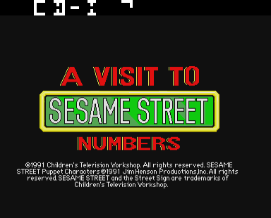 Play <b>A Visit to Sesame Street - Numbers</b> Online